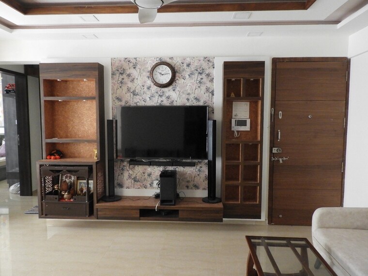 Living Room, five-star-royal-entrada 2 Bedroom 780 Sq.Ft. Apartment In Wakad Pune 9618168