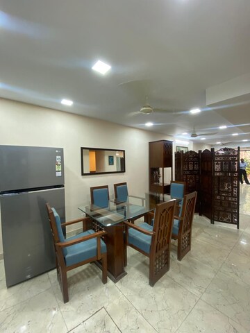 Dining area in 3 BHK Builder Floor at Sector 56 – for Rent