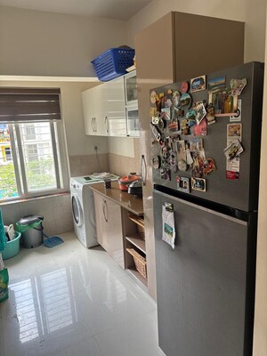 Kitchen in 3 BHK Apartment at Casagrand Lorenza, Kogilu – for Rent