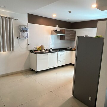Kitchen in 1 RK Apartment at Golf Edge, Nanakramguda – for Rent