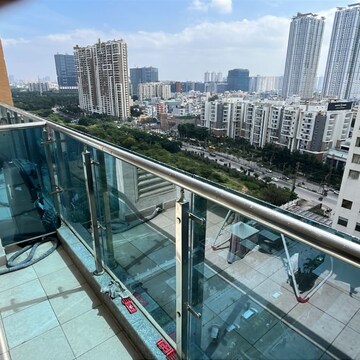 Balcony in 1 RK Apartment at Golf Edge, Nanakramguda – for Rent