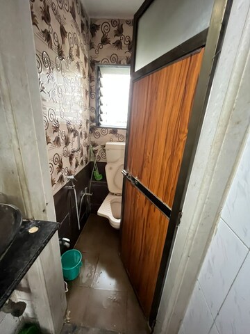 Attached Bathroom in 1 BHK Apartment at Chandravadan CHS, Ganeshwadi – for Rent