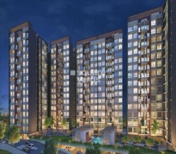 2 BHK Apartment – Exterior View View at Kohinoor Coral Phase 3, Hinjewadi - for Rent