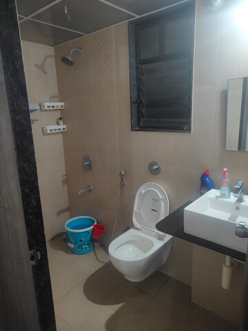 Bathroom in 2 BHK Apartment at Kohinoor Coral Phase 3, Hinjewadi – for Rent