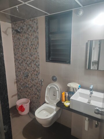 Bathroom in 2 BHK Apartment at Kohinoor Coral Phase 3, Hinjewadi – for Rent