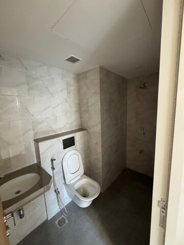 Bathroom in 2 BHK Apartment at Green Acres II CHS Ltd, Ghodbunder Road – for Rent