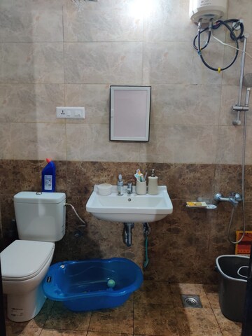 Bathroom in 2.5 BHK Apartment at Magarpatta Nanded City Sargam, Sinhagad – for Rent