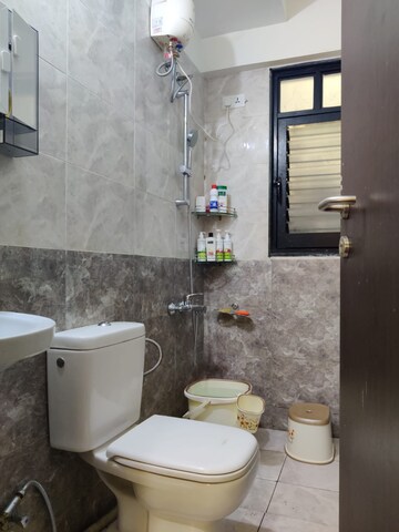 Bathroom in 2.5 BHK Apartment at Magarpatta Nanded City Sargam, Sinhagad – for Rent
