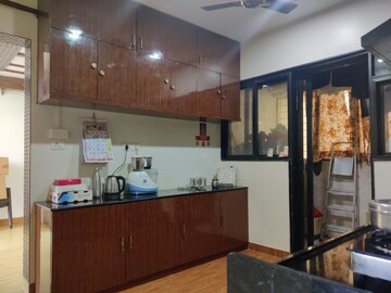 Kitchen in 2.5 BHK Apartment at Magarpatta Nanded City Sargam, Sinhagad – for Rent