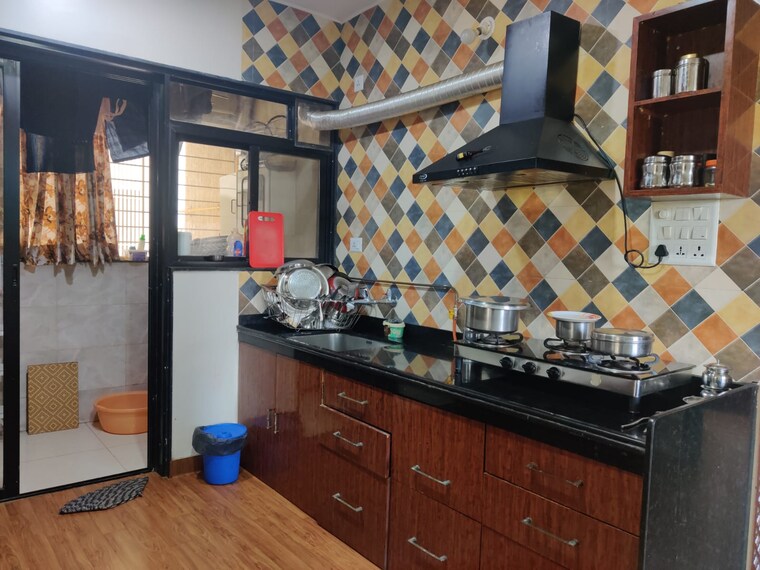 Kitchen, magarpatta-nanded-city-sargam 2.5 Bedroom 851 Sq.Ft. Apartment In Sinhagad Pune 9618348