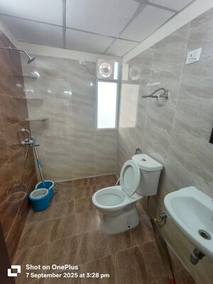 Bathroom in 3 BHK Apartment at Saket – for Rent