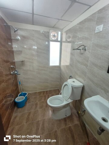 Bathroom in 3 BHK Apartment at Saket – for Rent