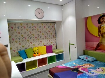 Bedroom in 4 BHK Apartment at Vesu – for Sale