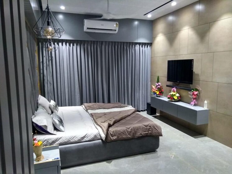 Bedroom, vesu 4 Bedroom 3870 Sq.Ft. Apartment In Vesu Surat 9618409