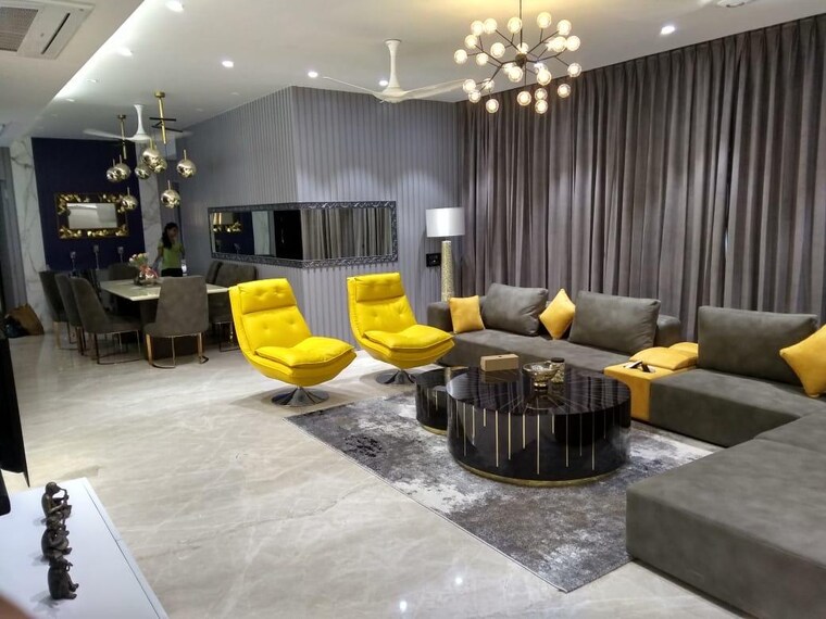 Living Room, vesu 4 Bedroom 3870 Sq.Ft. Apartment In Vesu Surat 9618409