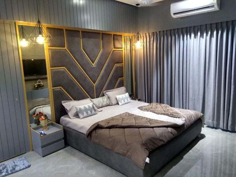 Bedroom, vesu 4 Bedroom 3870 Sq.Ft. Apartment In Vesu Surat 9618409