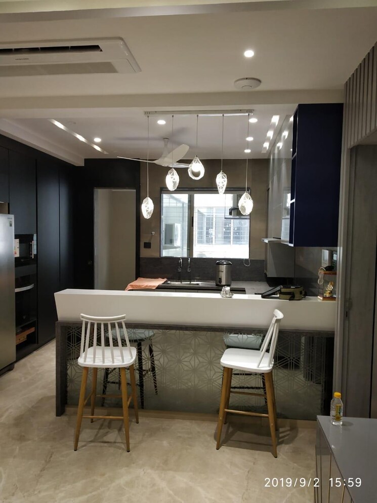 Kitchen, vesu 4 Bedroom 3870 Sq.Ft. Apartment In Vesu Surat 9618409