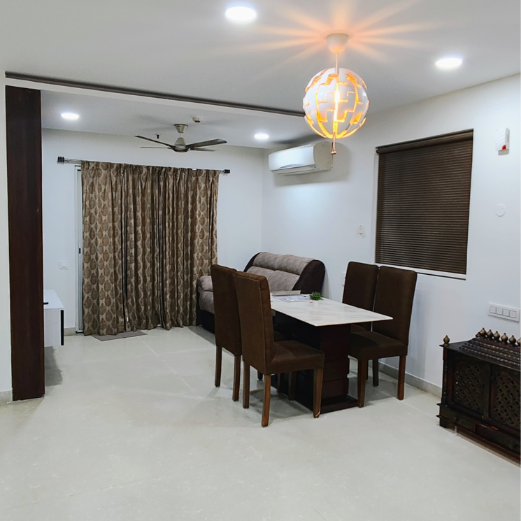 Living Room, golf-edge 2 Bedroom 1400 Sq.Ft. Apartment In Nanakramguda Hyderabad 9618441