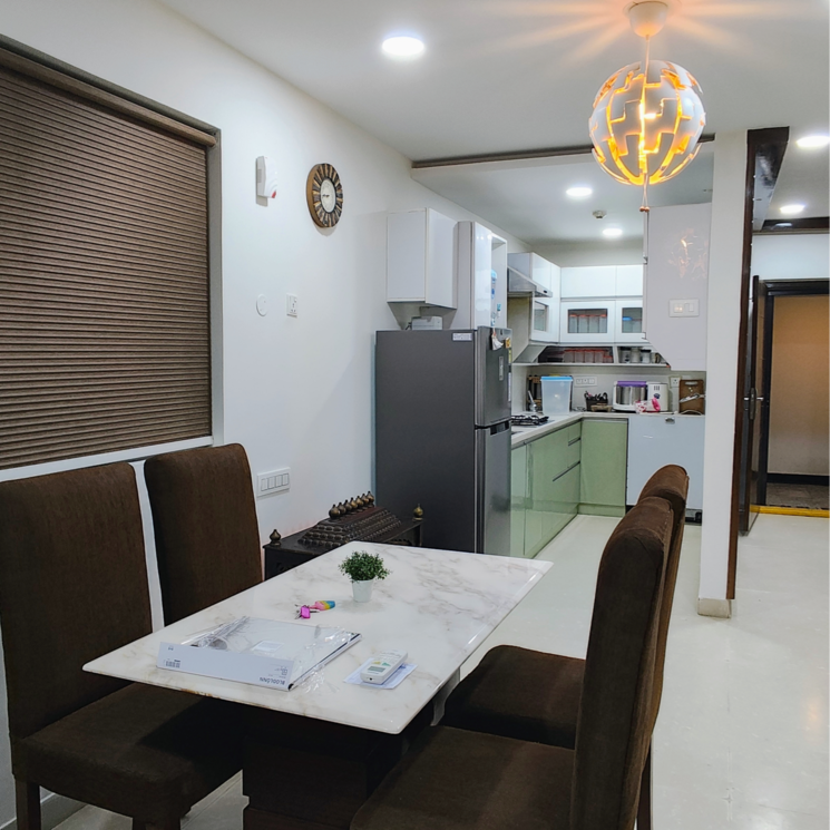 Living Room, golf-edge 2 Bedroom 1400 Sq.Ft. Apartment In Nanakramguda Hyderabad 9618441