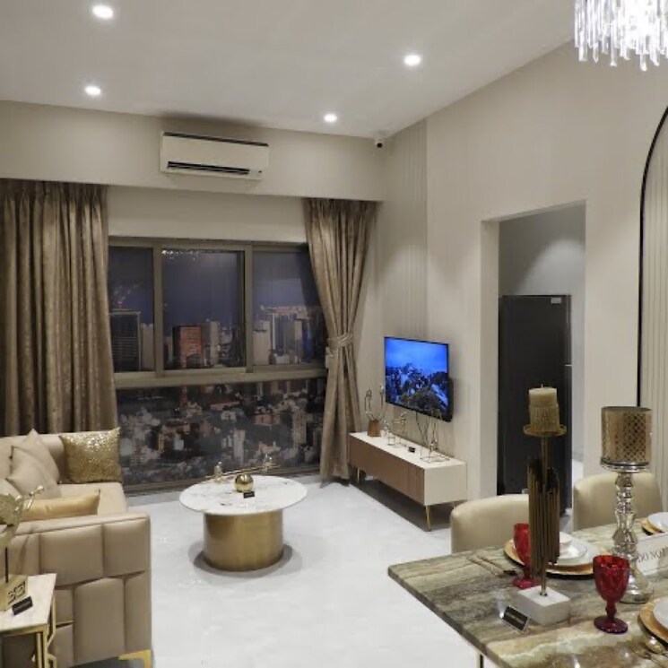 Living Room, paradigm-alaya 1 Bedroom 438 Sq.Ft. Apartment In Oshiwara Mumbai 9618488