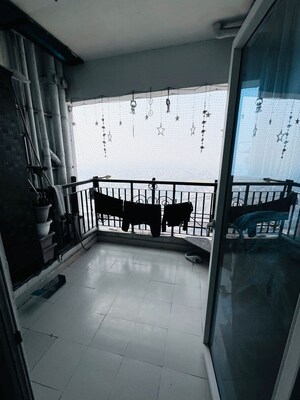 Balcony in 1 BHK Apartment at Gaur City 2 - 14th Avenue, Sector 16c Greater Noida – for Rent