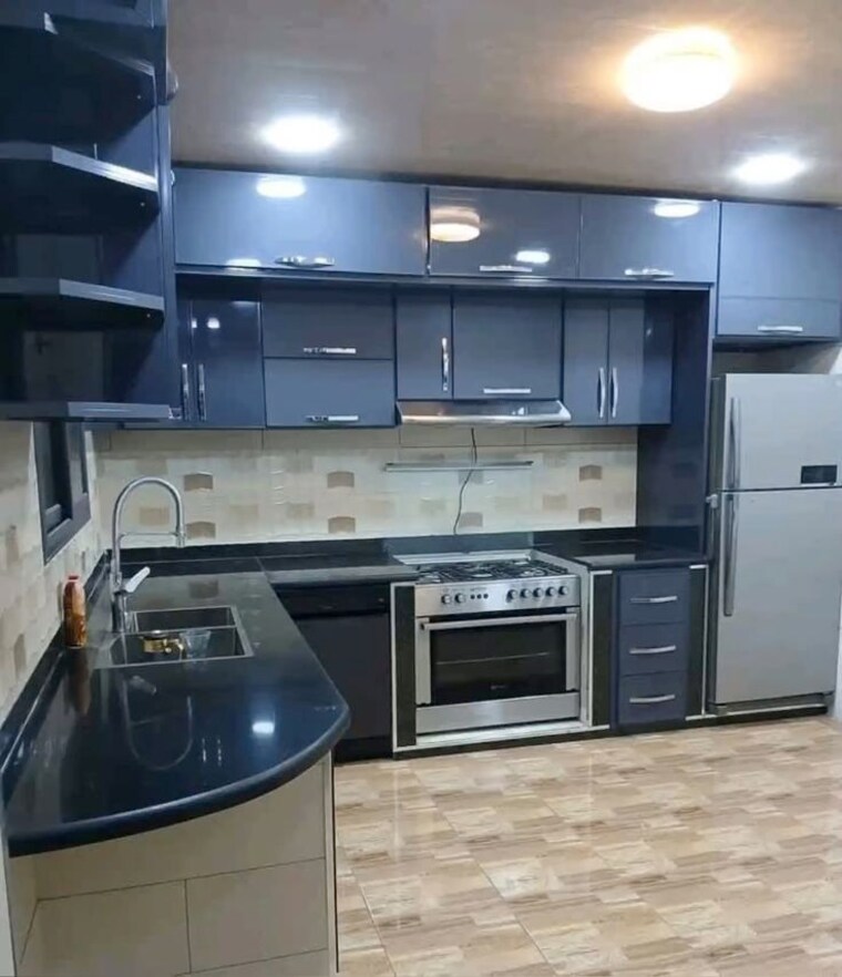 Kitchen, chandranagar 2 Bedroom 1100 Sq.Ft. Villa In Chandranagar Palakkad 9618455