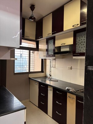 Kitchen in 2 BHK Apartment at Hiranandani Tiara, Ghodbunder Road – for Rent