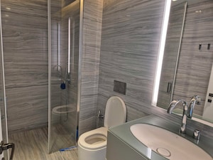 Bathroom in 3 BHK Apartment at Lodha The World Towers World One Tier 2, Worli – for Sale