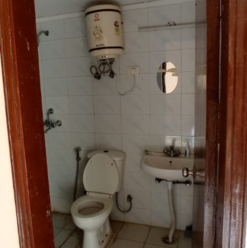 Attached Bathroom in 3 BHK Apartment at Rise Organic Homes, Mahurali – for Rent