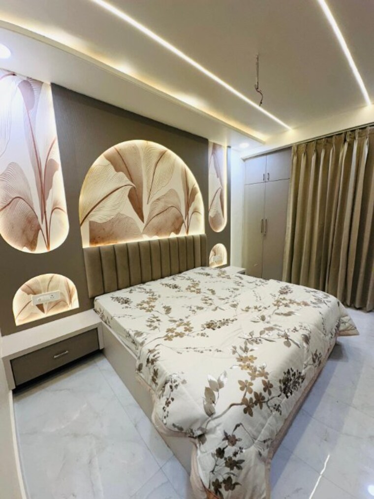 Bedroom, jagatpura 2 Bedroom 1250 Sq.Ft. Apartment In Jagatpura Jaipur 9618495