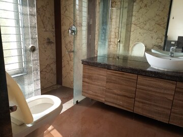 Bathroom in 5 BHK Villa at Rakshak CHS, Pimpri – for Rent