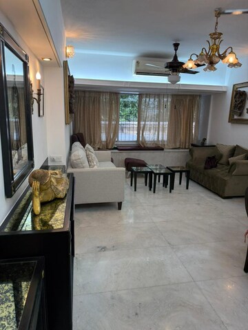 Living Room in 3 BHK Apartment at Enpar Lotus 101 Worli Residences, Lower Parel – for Sale