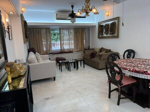 Living Room in 3 BHK Apartment at Enpar Lotus 101 Worli Residences, Lower Parel – for Sale