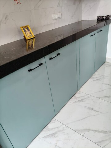 Kitchen in 1.5 BHK Apartment at Rosa Gardenia, Ghodbunder Road – for Sale