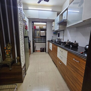 Kitchen in 2 BHK Apartment at Bhoomi Ekta Garden Phase III, Khande Rao Dongari – for Rent