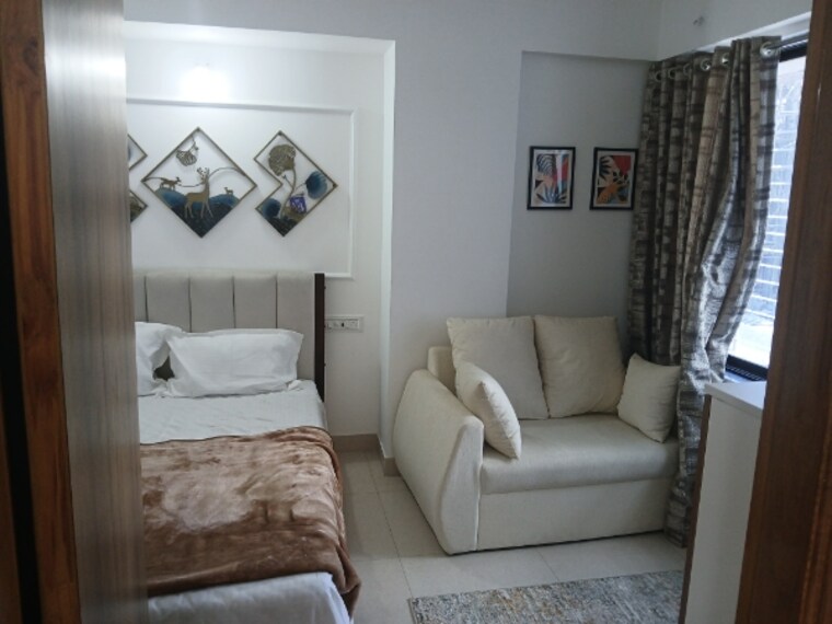 Bedroom, shree-renaissance-royal 1 Bedroom 357 Sq.Ft. Apartment In Neral Navi Mumbai 9618629