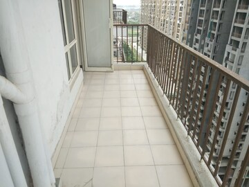 Balcony in 2 BHK Apartment at Panchsheel Greens II, Sector 16 Greater Noida – for Rent