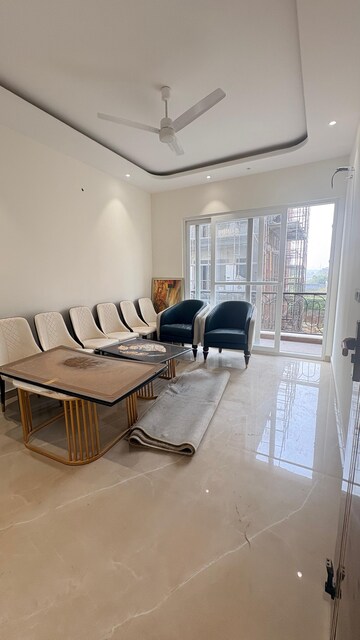 Living Room in 3 BHK Builder Floor at Amolik Aster Woods, Sector 98 – for Sale