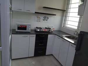 Kitchen in 1.5 BHK Builder Floor at Sector 55 – for Rent