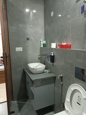 Bathroom in 2 BHK Builder Floor at RPS Palm Drive, Sector 88 – for Rent