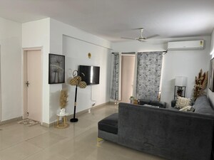 Living Room in 3 BHK Builder Floor at M2K The White House, Sector 57 – for Rent