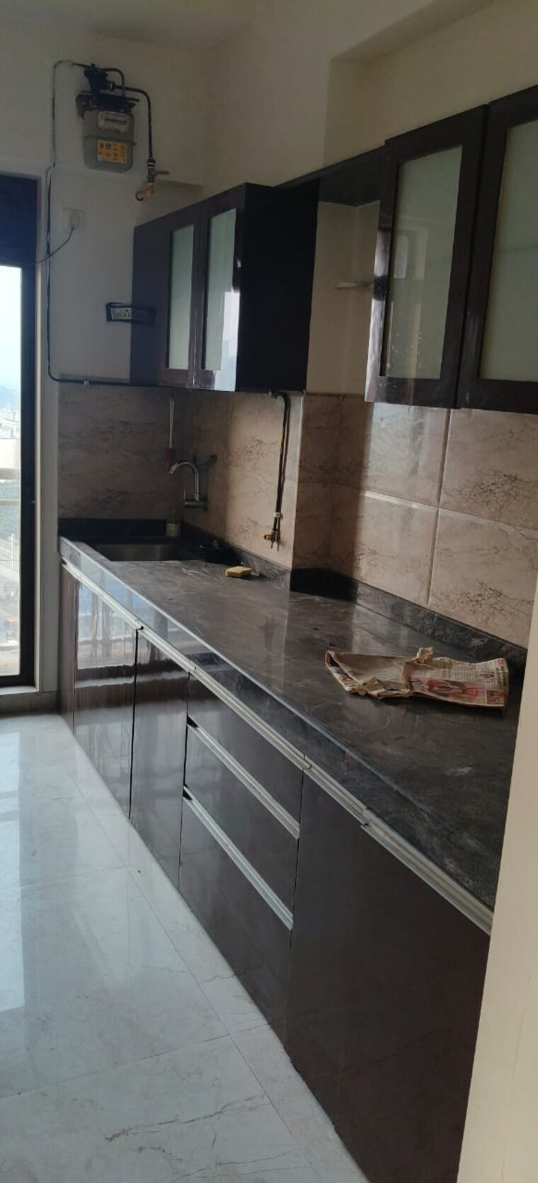 Kitchen, sanghvi-hills 1 Bedroom 320 Sq.Ft. Apartment In Ghodbunder Road Thane 9618744