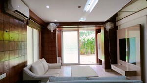 Living Room in 4 BHK Apartment at Puri Pranayam, Sector 82 – for Rent