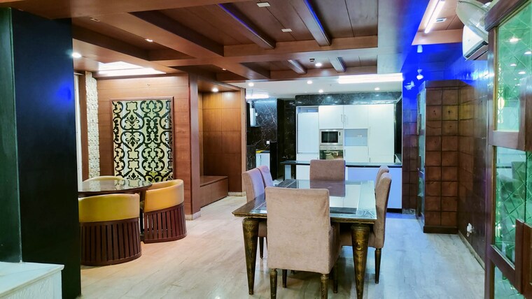 Dining area, puri-pranayam 4 Bedroom 3080 Sq.Ft. Apartment In Sector 82 Faridabad 9618729
