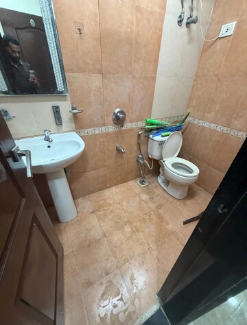 Bathroom in 1 BHK Apartment at Sai Pratiksha Enclave CHS, Bhayandar East – for Rent