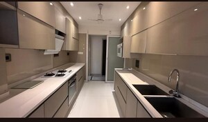 Kitchen in 4 BHK Apartment at Khar West – for Rent