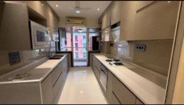 Kitchen in 4 BHK Apartment at Khar West – for Rent