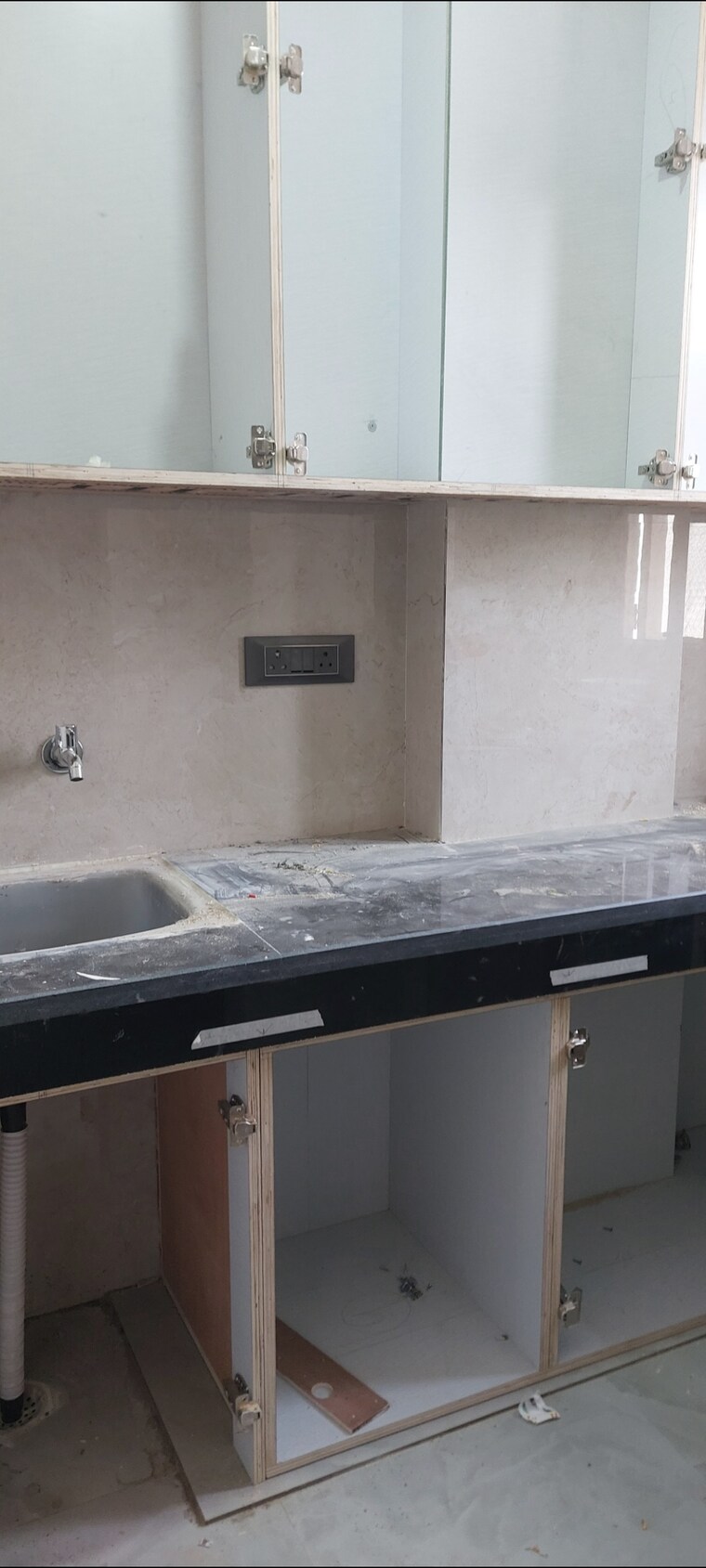 Kitchen, aadharshila-apartment 1 Bedroom 450 Sq.Ft. Apartment In Sarita Vihar Delhi 9618953