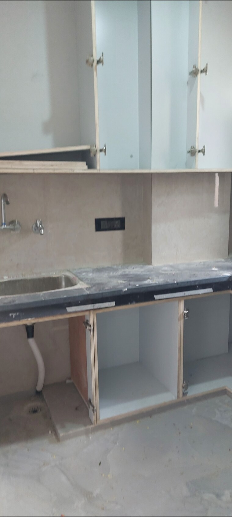 Kitchen, aadharshila-apartment 1 Bedroom 450 Sq.Ft. Apartment In Sarita Vihar Delhi 9618953