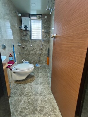 Bathroom in 2 BHK Apartment at Lalitambika Akshay, Worli – for Rent